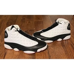 Air Jordan 13 XIII He Got Game Retro Black White Red Men's Size 11